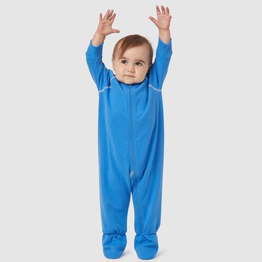 MORGAN LANE COZYLAND Levi Sweatsuit In Capri Blue